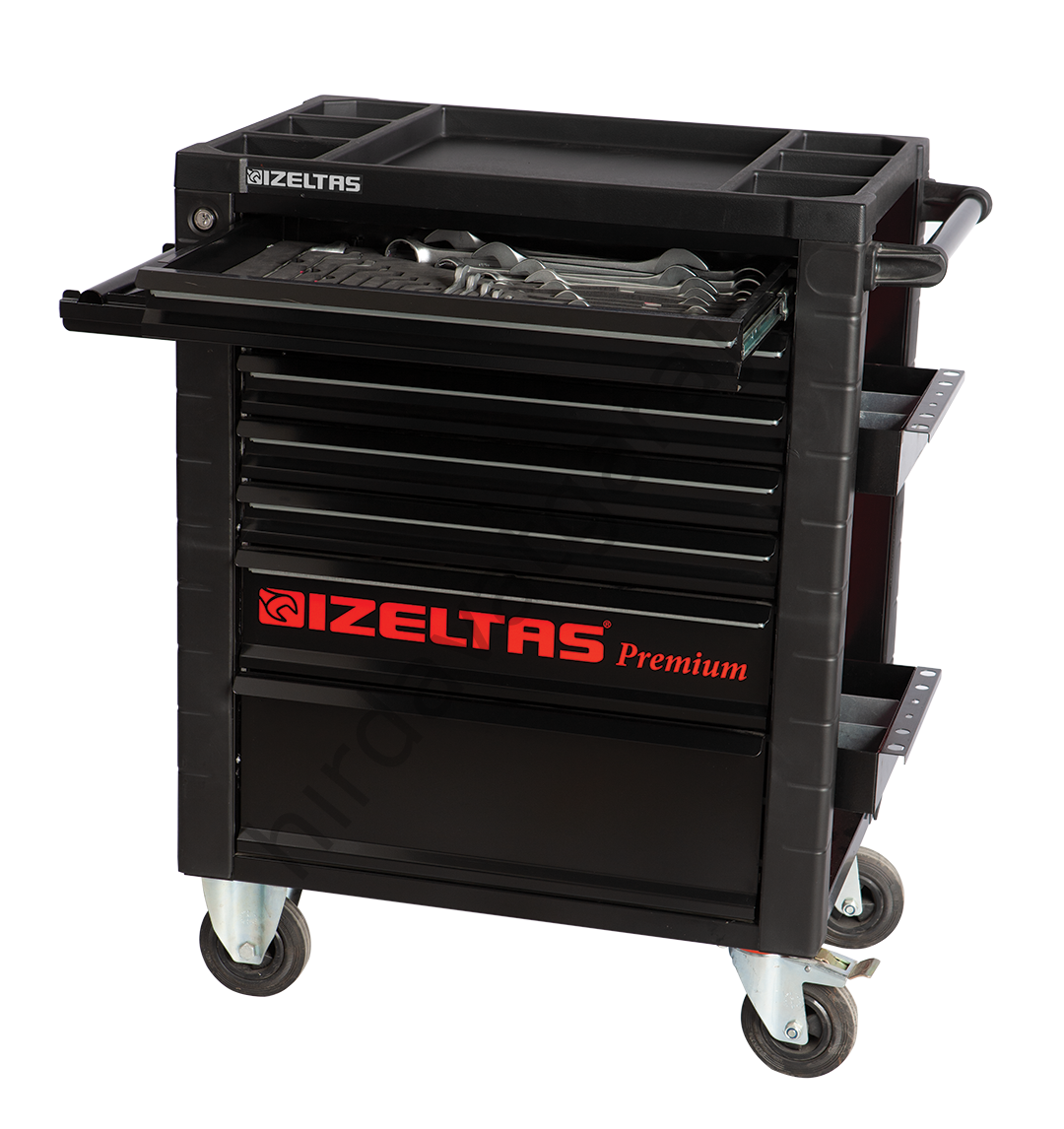 İzeltaş Premium 245 Parça 7 Çekmeceli Takım Dolabı