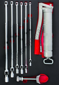 İzeltaş Premium 245 Parça 7 Çekmeceli Takım Dolabı