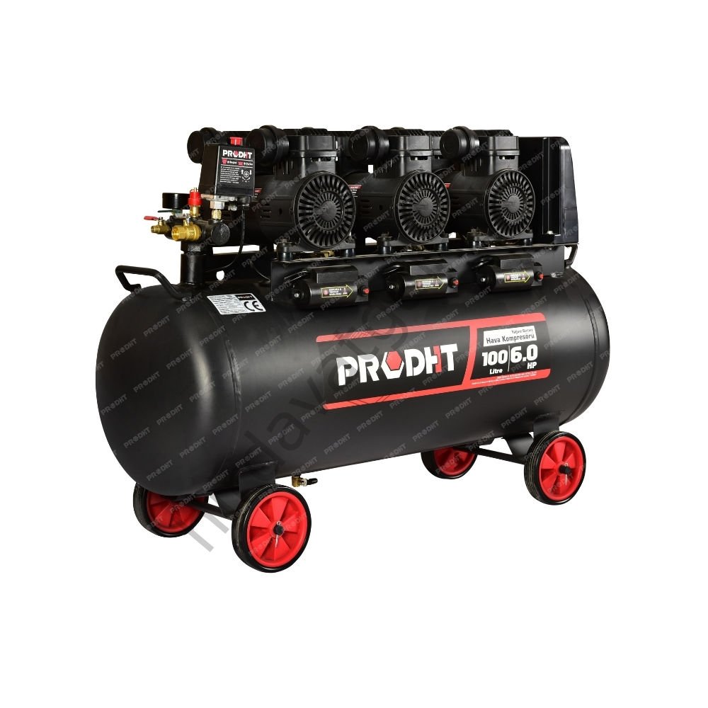 PRODHT 100LT Hava Kompresörü Sessiz 1500Wx3
